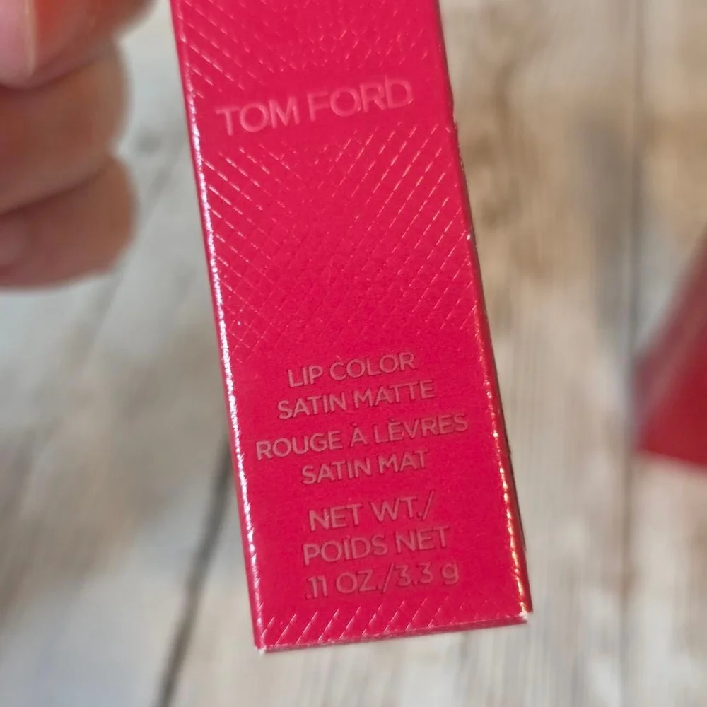 Tom Ford Lip Color Satin Matte Lipstick in Red
